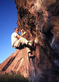 Picture of a climber. 